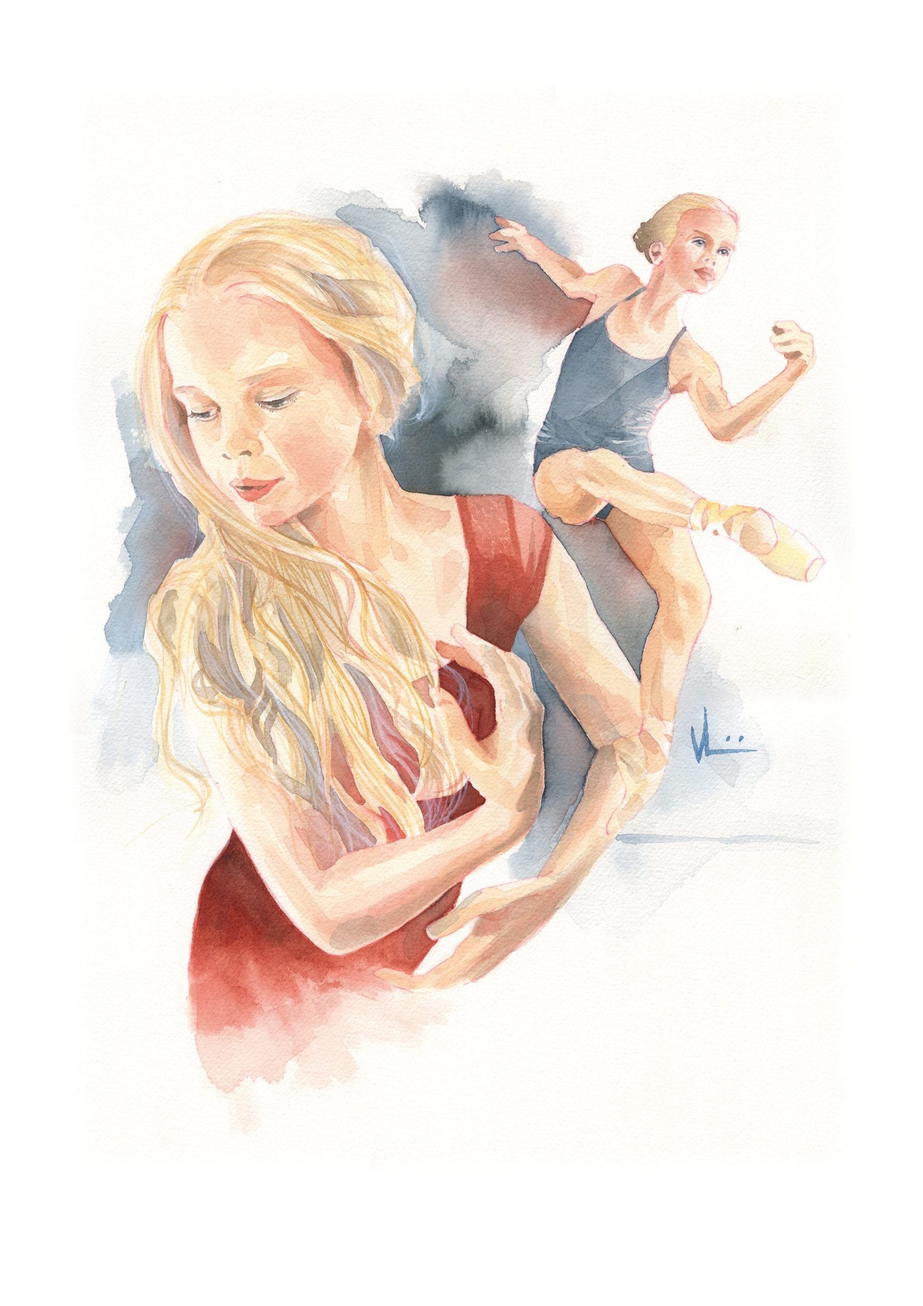 Dancer_Isobel_35x50_Watercolor